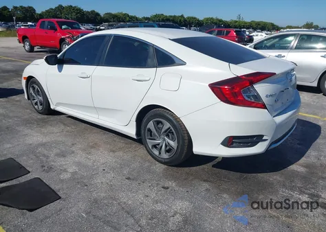 2020 Honda Civic Lx z USA, uszkodzony, nr VIN 2HGFC2F6XLH592369